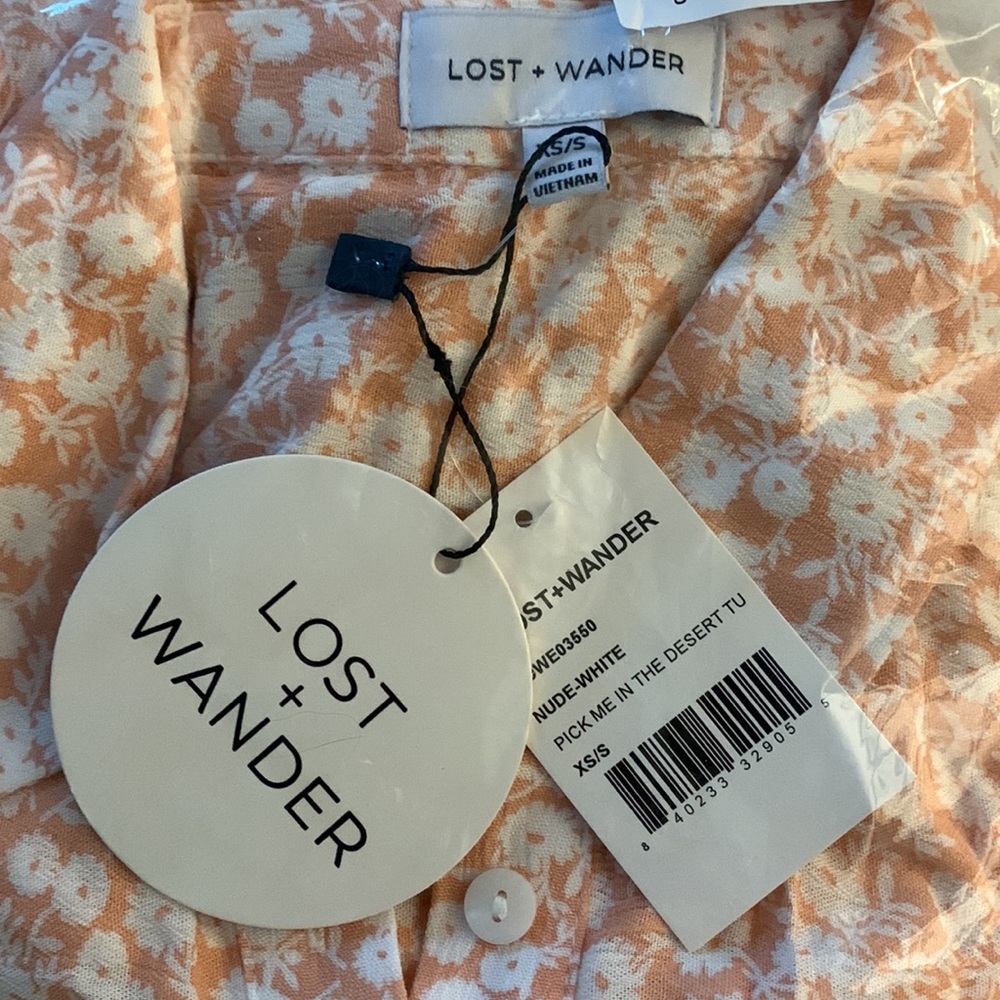 Lost & Wander Pick me in the Dessert xs/s coverup dress new - Picture 5 of 5
